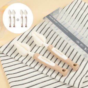 맘스포유 1+1 맘스포유 젖꼭지솔2p 세트 브러쉬 세척솔