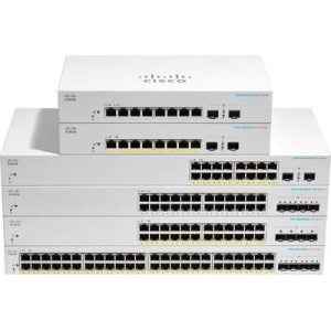 CISCO 시스코 CBS220-48P-4G 48포트 4SFP POE+382W 스위칭허브