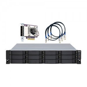 큐냅 TL-R1200S-RP 12베이 랙마운트 나스 스토리지 하드미포함