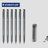 STAEDTLER 스테들러 피그먼트 라이너 308 블랙 낱개 캘리그라피 드로잉 펜