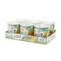 오뚜기 스위트콘 340g 6캔 부드러운 옥수수콘 통조림 대용량