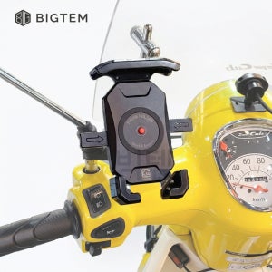 빅템 초간편 원터치 핸드폰 거치대 슈퍼커브 PCX 모토벨로 오토바이 전동킥보드