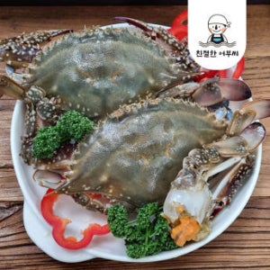 [산지직송] 급냉 숫꽃게 암꽃게 1kg 2kg 3kg 특대 사이즈 친절한어부씨