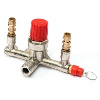 Pump Part Compressor Release Aluminum Bracket Air Switch Pressure Valve Kit