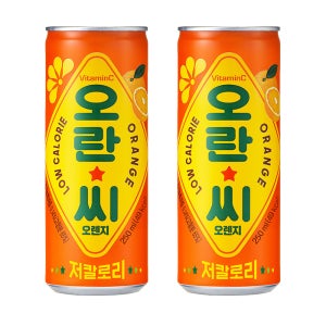 오란씨 오렌지 250mlX60캔(30캔X2)