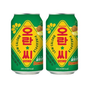 오란씨 파인애플 350mlX48캔