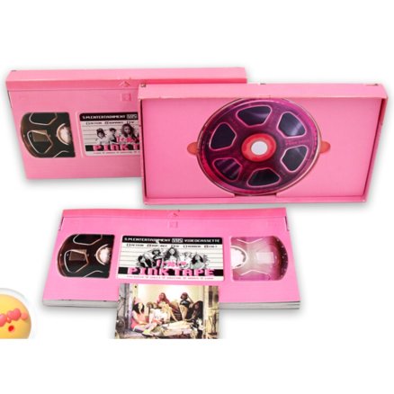 [CD] 에프엑스 f(x) 핑크 테이프 앨범 VHS+CD+사진집+미니카드 한정판