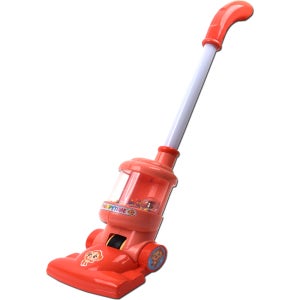 R 미러볼 청소기 빨강 ba9831 red 아기걸음마 밀대 유아밀대 청소놀이 엄마놀이
