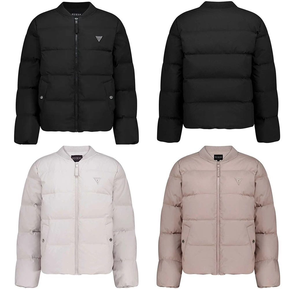 게스 Guess 여성 다운 숏다운 패딩 경량다운 점퍼 오리털 간절기재킷