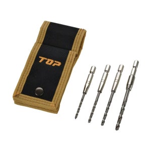 TOP 탑 ETD-3050DKS 철공 육각 드릴 비트 3mm 3.5mm 4mm 5mm 4pcs 세트 (파우치포함)