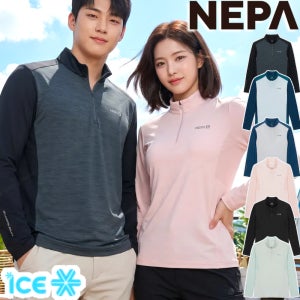네파 등산티셔츠 남자 여자 집업 기능성 여름 긴팔 티셔츠 등산복