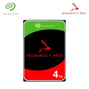 씨게이트 Ironwolf Pro NAS HDD 4TB ST4000NT001 하드디스크 NAS 내장하드 아이언울프 프로 4테라