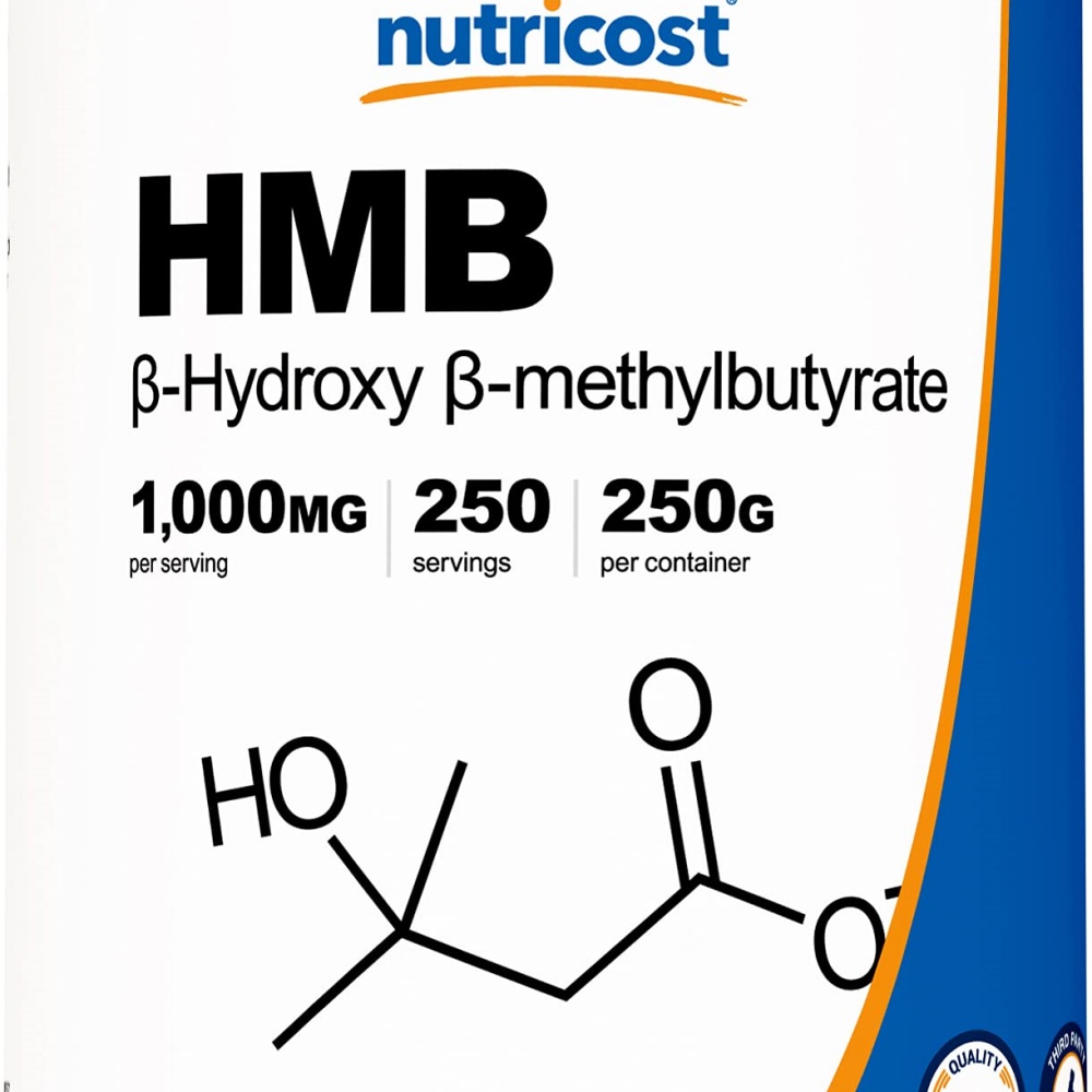뉴트리코스트 <b>HMB</b>(<b>베타</b>-<b>하이드록시 베타</b>-<b>메틸부티레이트</b>) 분말 250그램