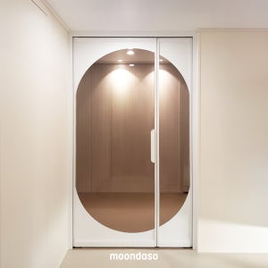 문다소몰 양방향 그랑지 여닫이 아치 디자인 (편개형/비대칭/정대칭) 현관 중문