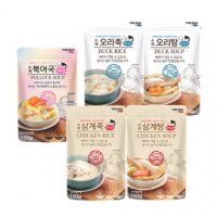 더독 강아지보양식 애견간식 삼계탕 삼계죽 오리탕 오리죽 북어국 150g x 10개