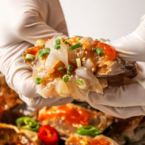 군산 서해안 알배기 프리미엄 간장게장 600g 비응도등대가