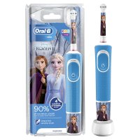 Oral-B 오랄비 엘사 어린이 전동 칫솔 3세이상 여행용 케이스 포함