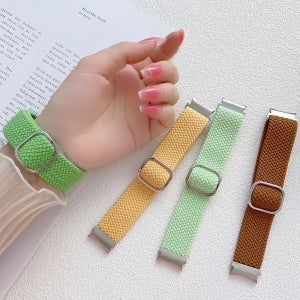 브레이드 솔로루프 갤럭시워치5 프로 40 44 45mm 호환 전용 날개형 나일론 스트랩 밴드 시계줄