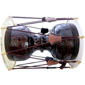 [국악기] 1.9치 1자9치 용조각 반주장구 세트