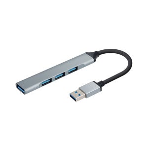 USB3.0 4포트 허브 USB2.0 무전원 확장 분배 노트북PC