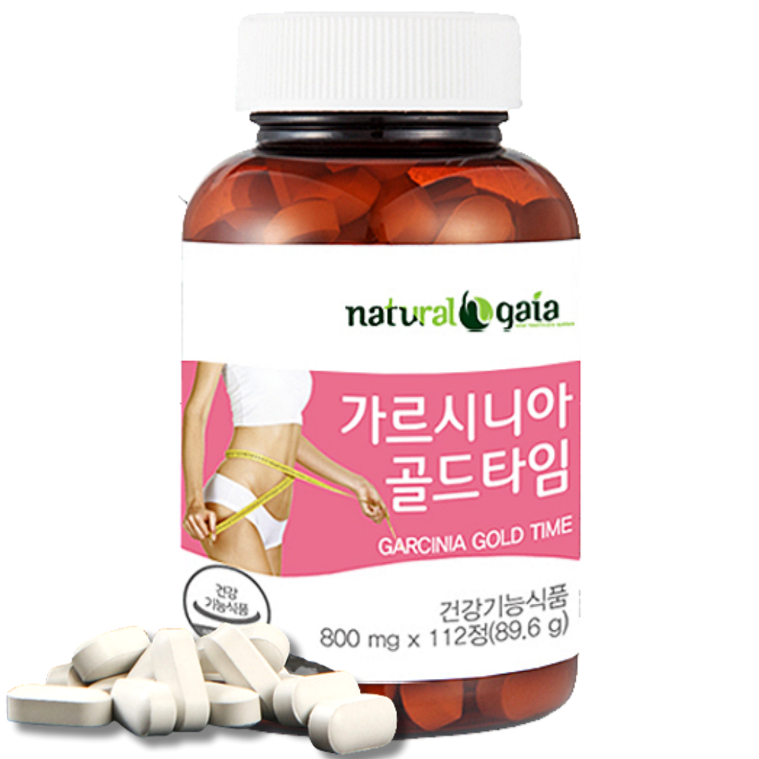 내츄럴<b>가이아</b> 가르시니아 골드타임 캄보지아 추출물 다이어트 보조제 <b>컷팅제</b> 112정
