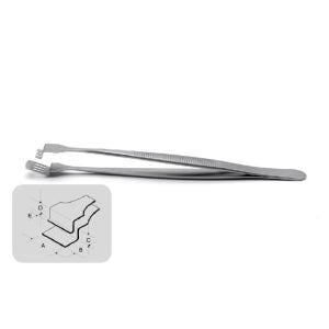 웨이퍼 포셉 125mm Wafer Tweezers IT.3WFG.SA