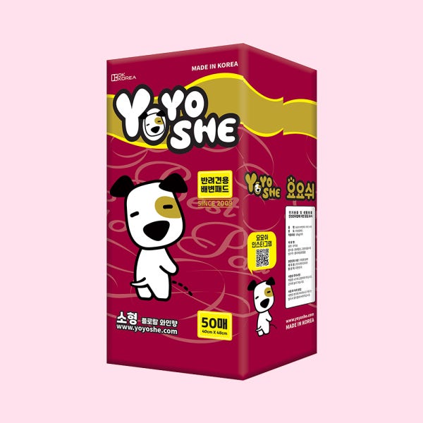 [요요쉬] 요요쉬 소형 50매 강아지 배변패드