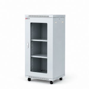 허브랙 슬림형 25U H1200 D600 48.26cm 19인치 유리문 DW-HS1200