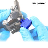 RISK 자전거 디스크브레이크 블리딩 스페이서 패드 2-피스톤 스페이서 블록