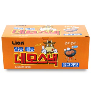 달콤매콤 네모스낵 불고기맛 13gX30개
