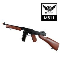 더블이글 M811 성인용 비비탄총 에어소프트건 서바이벌 전동건 톰슨 기관단총 전동비비탄총