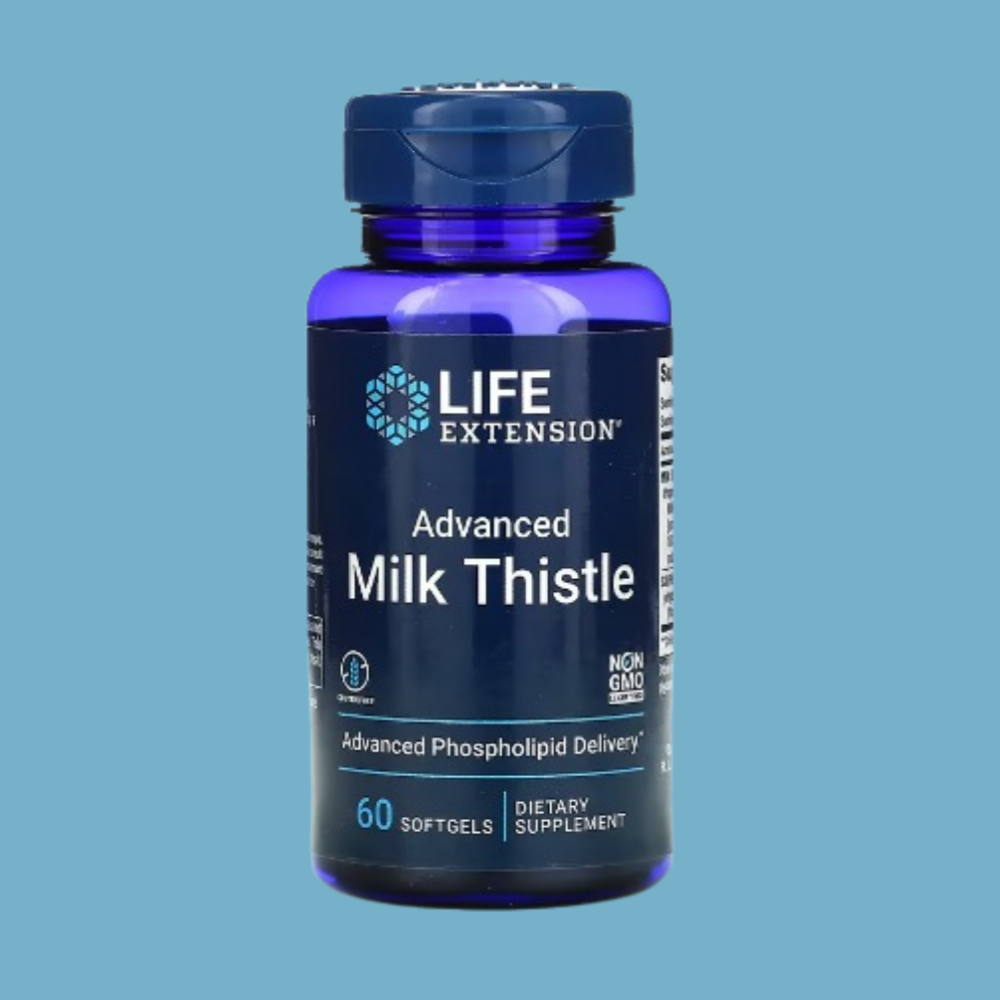 라이프익스텐션 밀크씨슬 실리마린 <b>실리빈</b> 60정