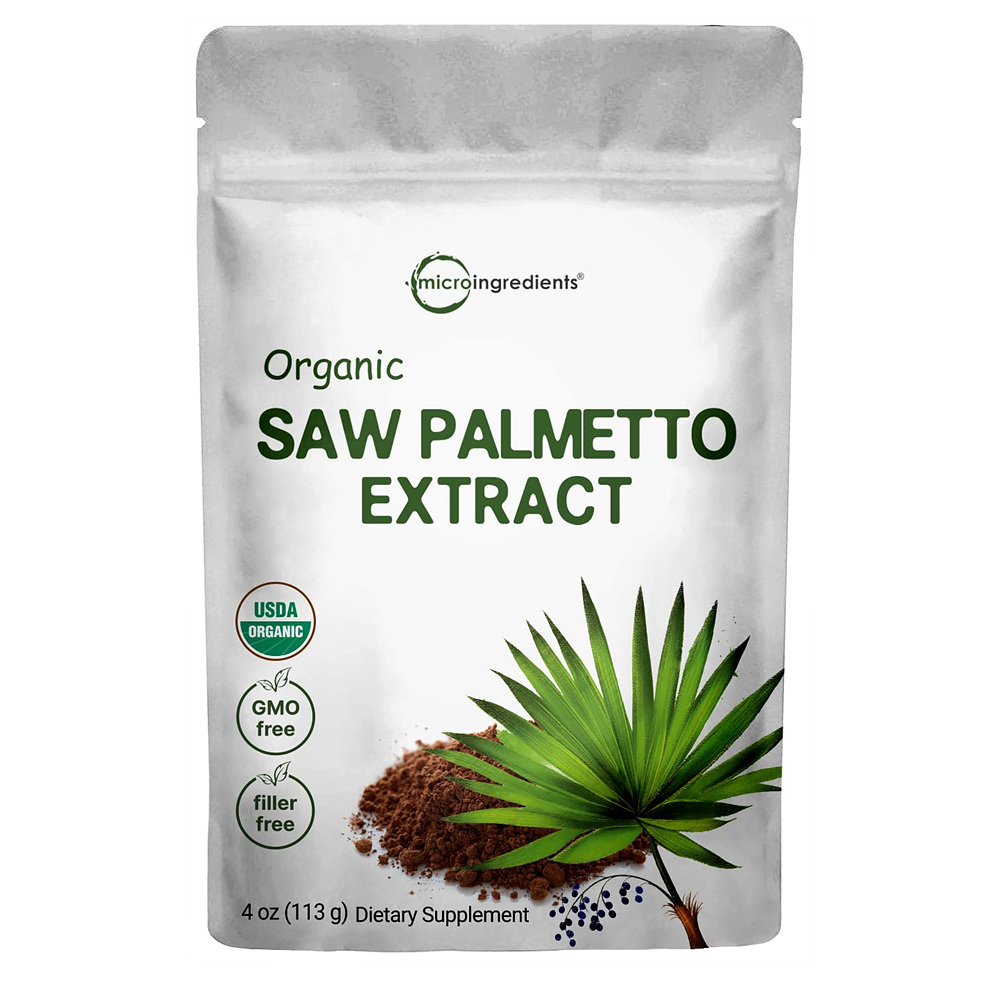 Micro Ingredients Saw Palmetto 오가닉 쏘팔메토 파우더 113g