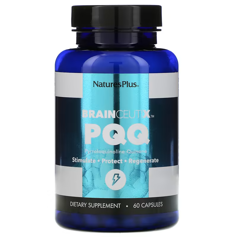 NaturesPlus, BrainCeutix PQQ 20mg 60 캡슐