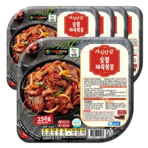 야식만참 숯불제육볶음 250g, 5개