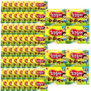 오리온제과 초코송이 오리지널, 72g, 32개