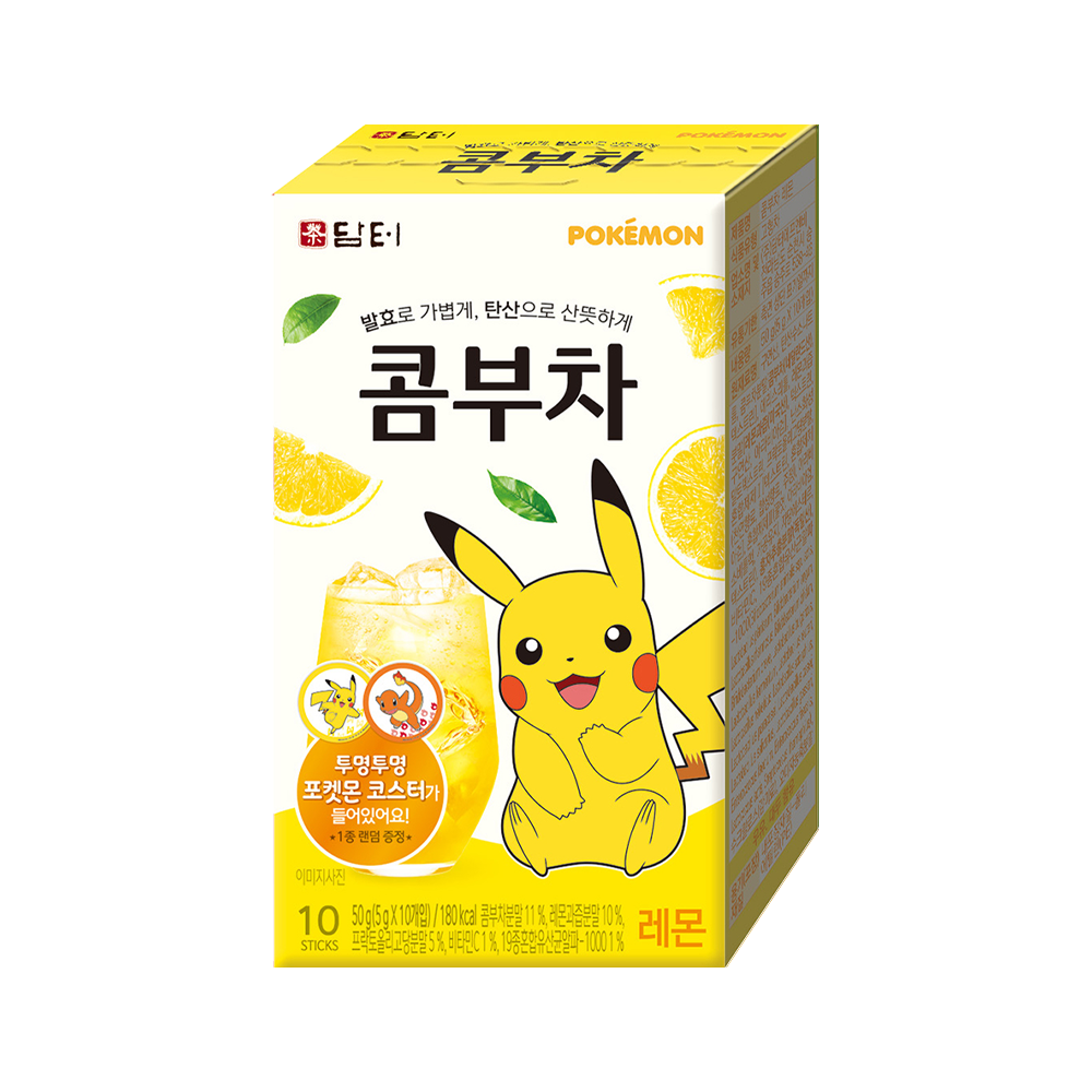 담터 저칼로리 콤부차 레몬