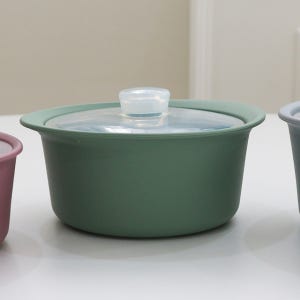 국산 실리콘 전자렌지 찜기 계란찜 냄비 800ml