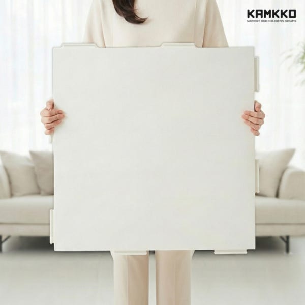 [리퍼브] 깜꼬 층간소음매트 700 아기 유아 퍼즐 TPU 셀프시공 숨튼매트 R베이비파우더 센터
