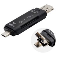 블랙박스 OTG 리더기 USB C타입 멀티 SD카드 리더기/TB108