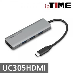 오늘출발/ USB C타입 허브 (USB 3포트+HDMI+PD충전) 허브 / UC305HDMI