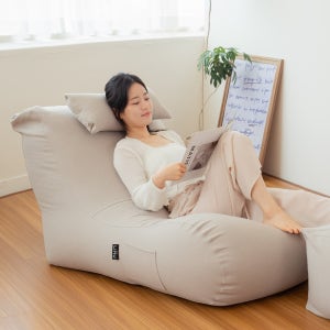 LINU리누 체어빈백 특대형 EPS 생활방수 에어볼 북유럽스타일 디자인소파