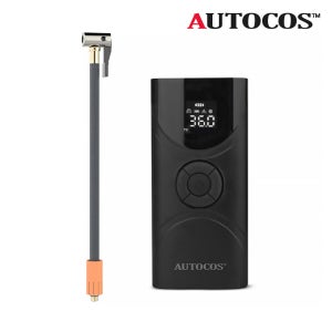 오토코스 휴대용 타이어 공기주입기 7800mAh 19mm 대형 실린더 장착 ACP-012