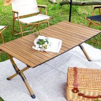 카나모 롤 테이블 90 캠핑 접이식 야외 식탁 차박 휴대용