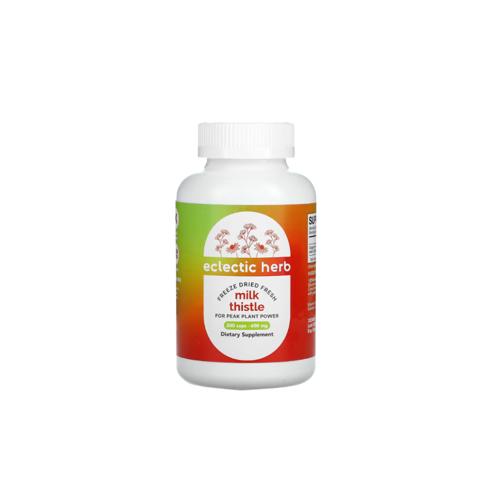 <b>이클레틱 인스티튜션</b> Eclectic Institute 밀크시슬 600mg 캡슐 240정