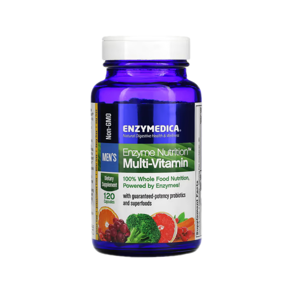 <b>엔자이메디카</b> <b>엔자이</b> 뉴트리션 종합 멀티 비타민 Multi Vitamin 남성용 120정