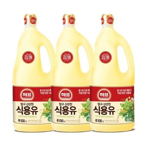 사조 해표 콩기름 식용유 1.8Lx3개