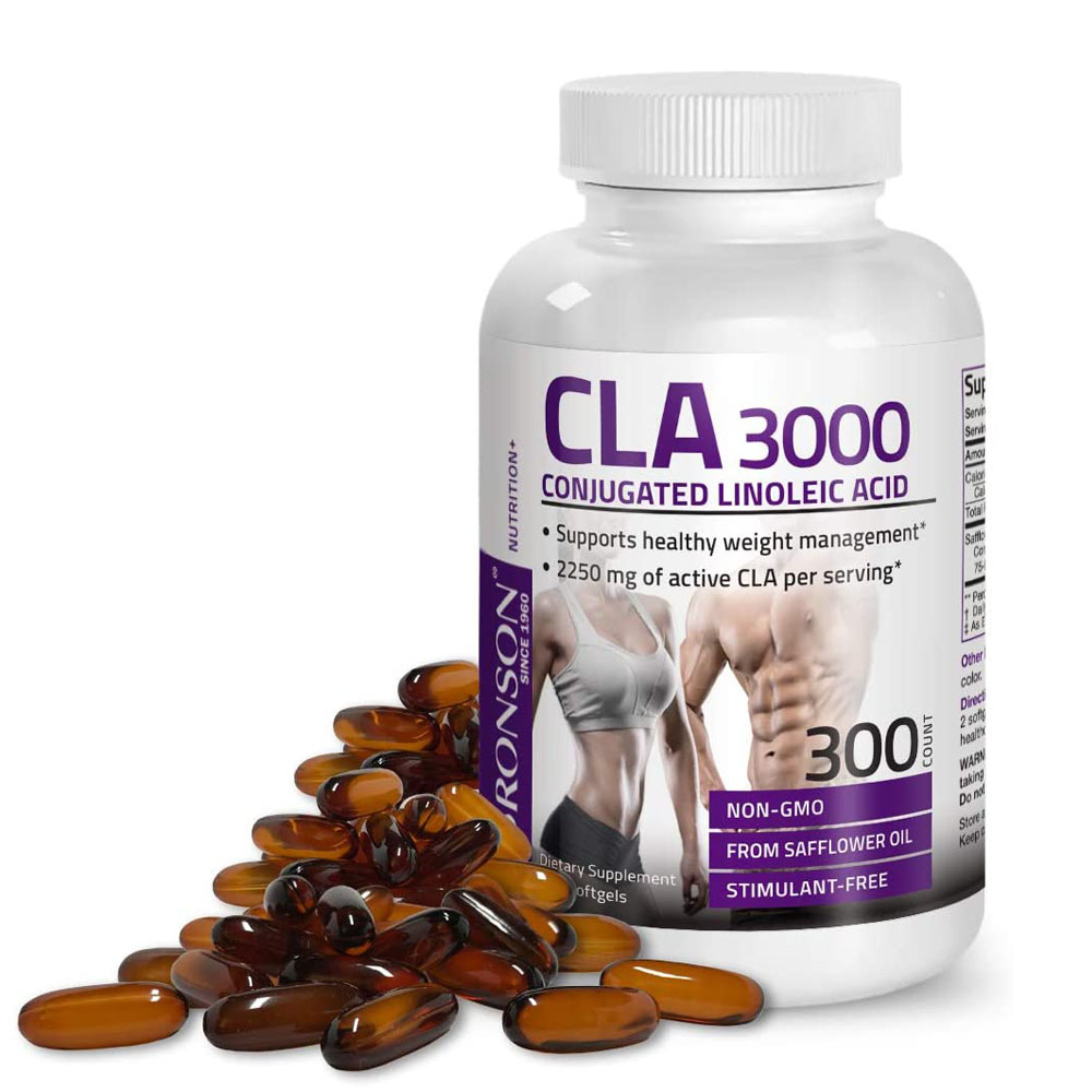 브론슨 CLA 공액리놀렌산 3000mg 300소프트겔