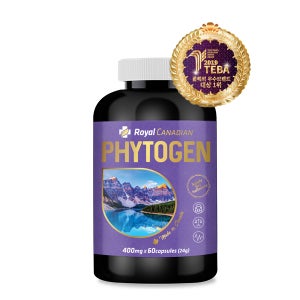 파이토젠 로얄캐네디언 대두 이소플라본 리그난 에스트로겐 400mg 60캡슐(5병)