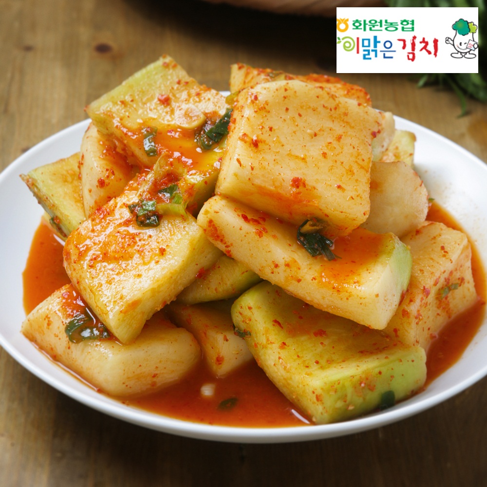 국산 석박지 3kg 맛있는 전라도 석박치김치 설렁탕 섞박지 주문